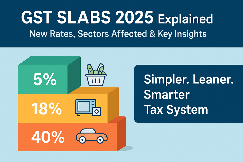 GST Slab Changes 2025: New Rates, Sectors Affected & Key Insights
