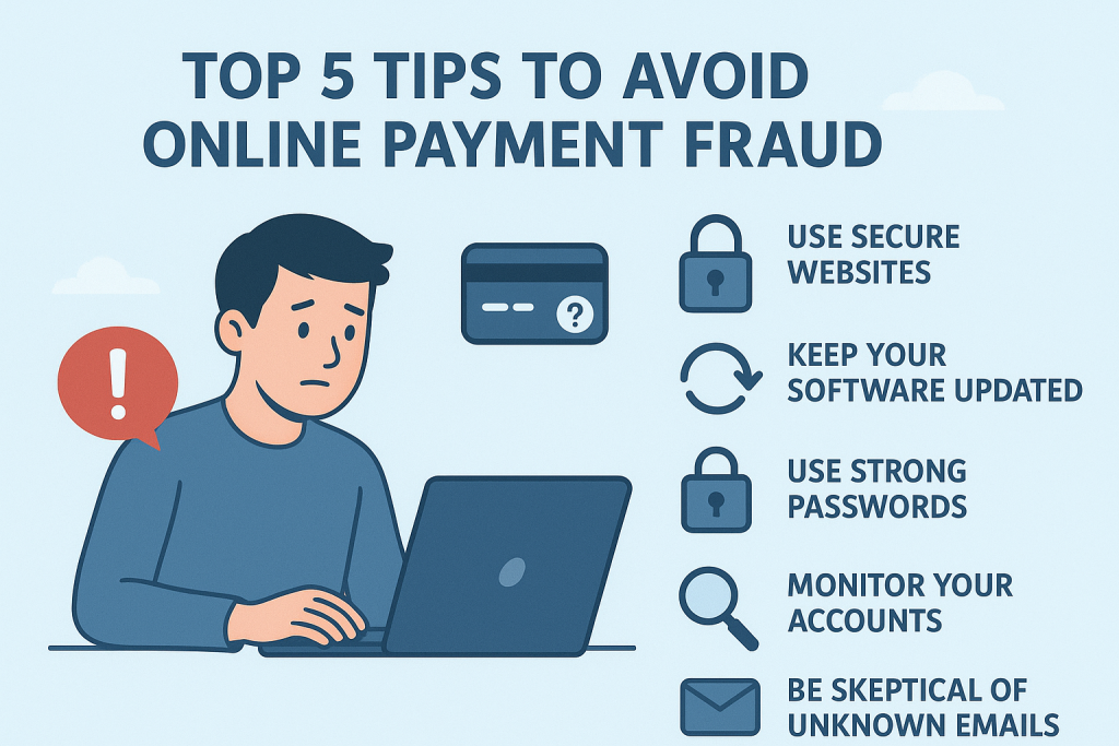 Top 5 Tips to Avoid Online Payment Fraud