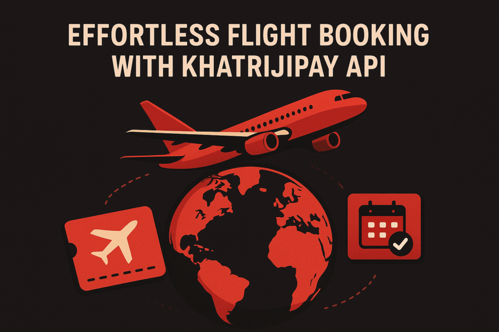 Effortless Flight Booking with KhatrijiPay API for Travel Businesses